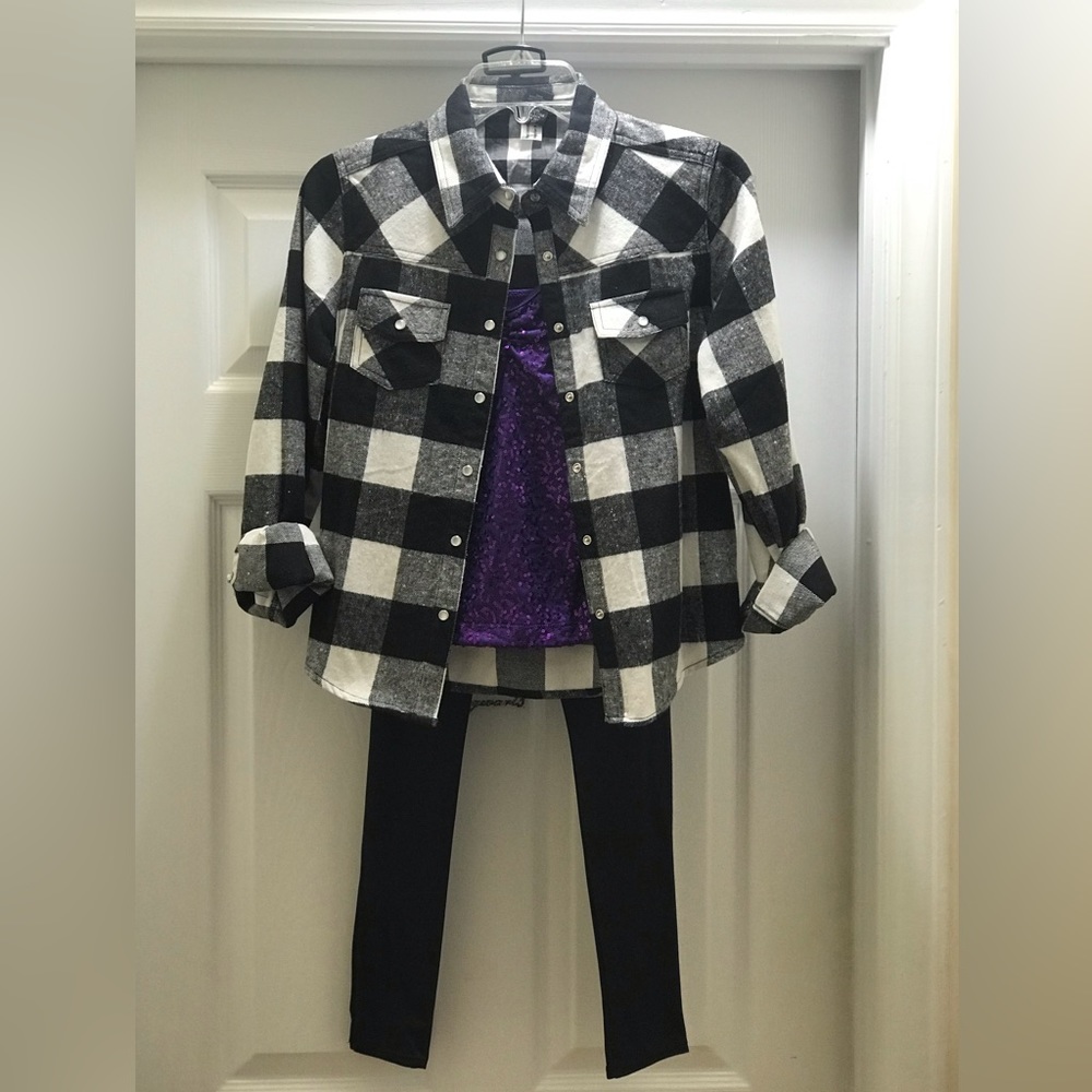 Hip Hop 3 Piece Dance Outfit child size Large